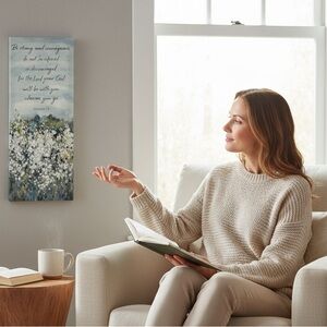 Inspirational Floral Wall Art